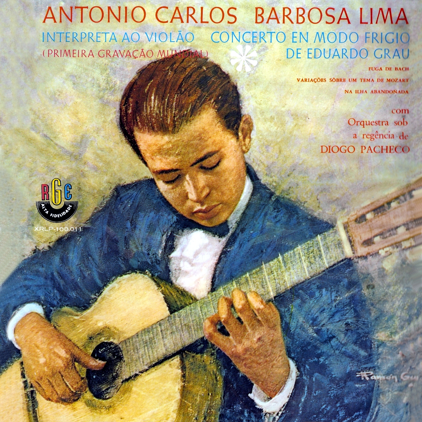 Carlos Barbosa Lima Interpreta ao Violão Concerto em Modo Frígio de Eduardo Grau